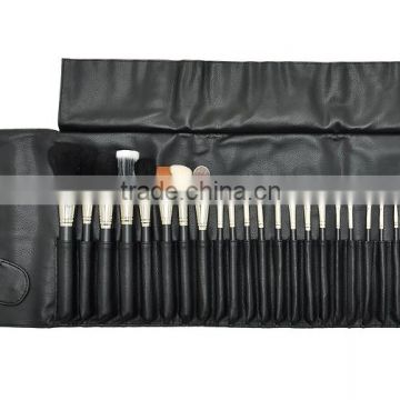 super quality copper 24 pcs natural animal hair brushes for makeup professional set