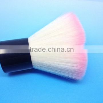 pink flower shape make up kabuki brush/synthetic hair cosmetic brushes