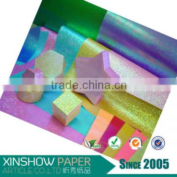 wholesale Gift wrapping Rainbow foil paper for box