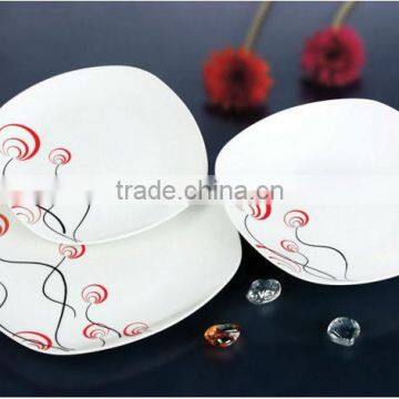 SGS,FDA,Ecofriendly Porcelain Square Fine Dinner Sets Wholesale Giftware photo-3