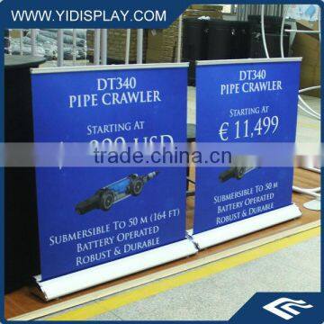 Aluminium Flagpole Material and Advertising Usage Pull Up Banner Stand