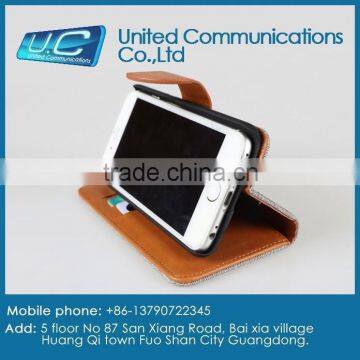 Leather Cell Phone Wallet Case