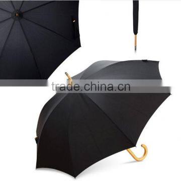High Quality Stick Auto Open Wood Wholesale Custom Umbrella Stick Rain Umbrella,straight Umbrella,golf Umbrella photo-2