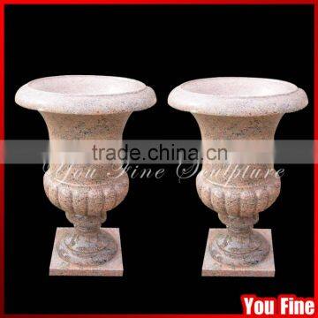 Old Chinese Designs Handmade Natural Marble Vase