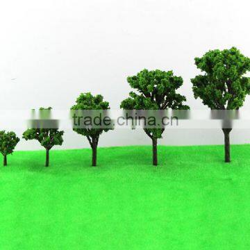 Decorative plastic tree, scale model trees, model tree in other construction , miniature scale trees, MT-17