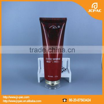 cosmetic tube by silkscreen printing, Large Container Plastic Cosmetics Packaging Tubes