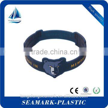 2016 bulk cheap promotional silicone custom shape wristbands bracelets