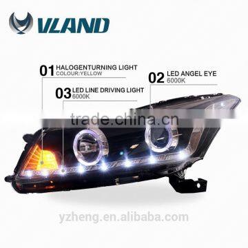 CE E-mark Certifications Headlight Type Innovative Car Accessories Hid Projector Headlight Angel Eye Led Lights Car Headlights photo-4