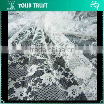 Magnificent Flower Wedding Veil/Decoration Mesh Lace 100% Nylon Fabric