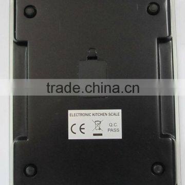 5kg Stainless Steel Kitchen Food Weighing Scale for French Market OEM Available With Full Stainless Steel Platform photo-5