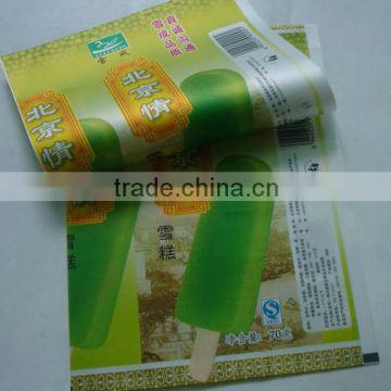 Colorful Laminated ice cream Packaging film