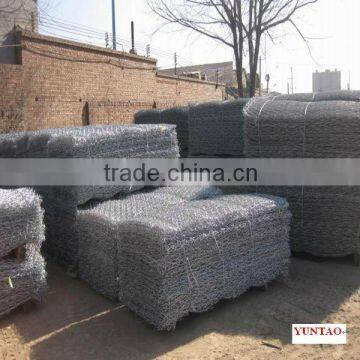 plastic coated hexagonal wire mesh gabion box Low price