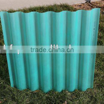 1.2mm frp transparent corrugated sheet in different color