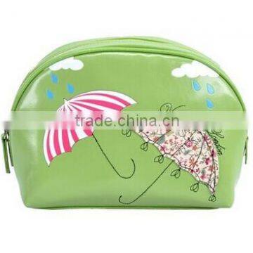 Small Vinyl PVC carry cosmetic pouches