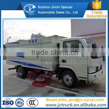 Diesel Power Type Euro 3 truck trailer road sweeper for sale