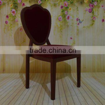 heart shape back fashionable european style party chairs