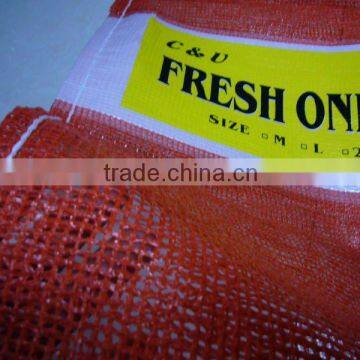 PP Woven mesh plastic Bag for Agriculture packaging