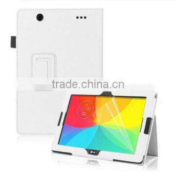 Mix Color Case For LG G Pad 10.1 Lichee Leather Stand Flip Cover