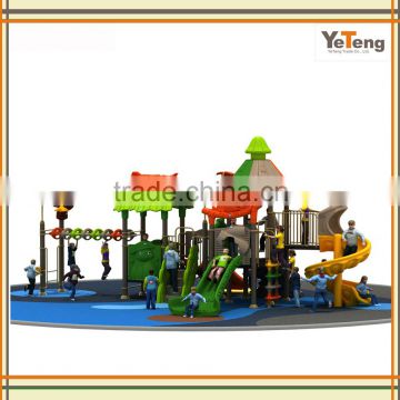 EN1176 Standard Kindergarten/Playcenter/School/Yard Plastic Kids Outdoor Playground