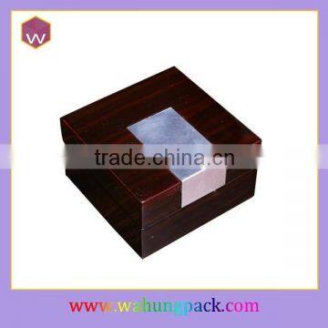 Collection small cufflink packing box wooden