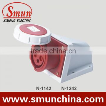 16A 4p 380v IP67 industrial wall socket