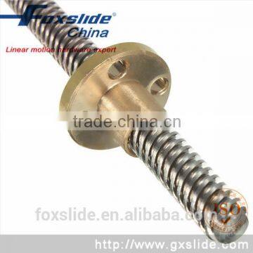 Customized stainless steel trapezoidal threaded rod