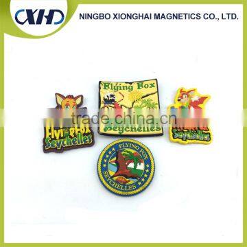 Hot sale top quality rubber 3D Effects soft pvc fridge magnet