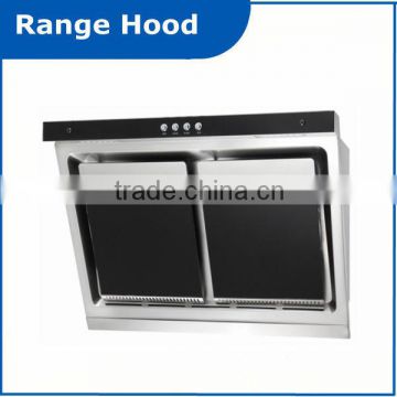 side wall mounted range hood / Easy clean kitchen appliance range hoods/Double motor (HK-FG-725)