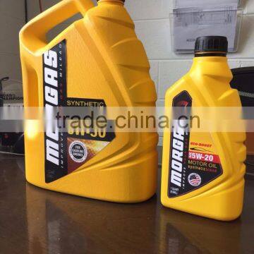 MorGas 5W20 SYNTH-BLEND Motor Oil, 5 QUART BOTTLE (1.25 GALLON)