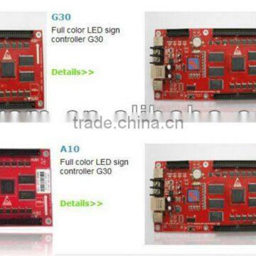 C10 P10 led display Module, p10 full color 3G synchronization LED control card