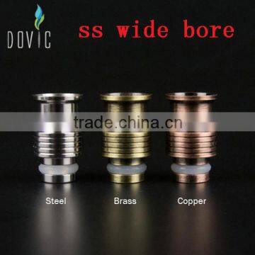 SS wide bore drip tip china manufacturer