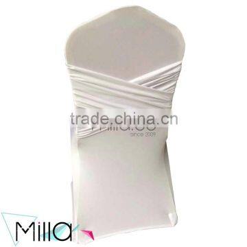 Wedding banquet chair cover cross back