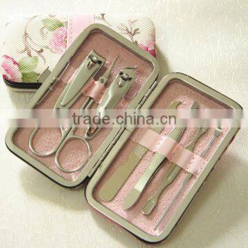 7 pcs manicure set manicure set for girls cheap manicure set for promotion