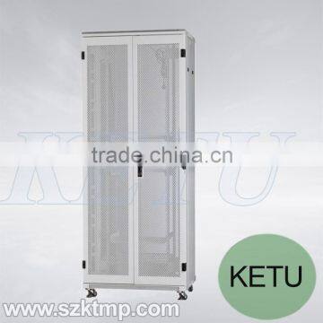 dual open mesh door server cabinet