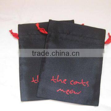 promotion satin free gift pouch bags