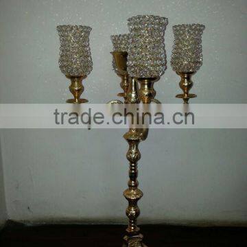 Gold candelabra