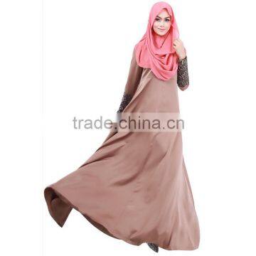 OEM Service Wholesale Cheap Long Islamic Muslim Kaftan Abaya Maxi Dress Quality Choice photo-3
