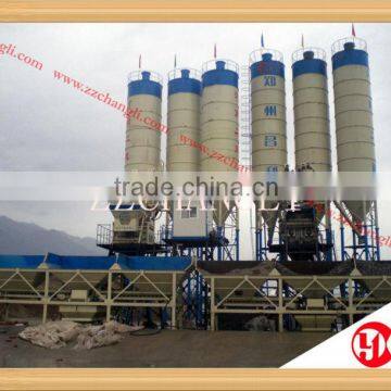 Fast remove and installation Concrete batching plant HZS75(75m3/h)