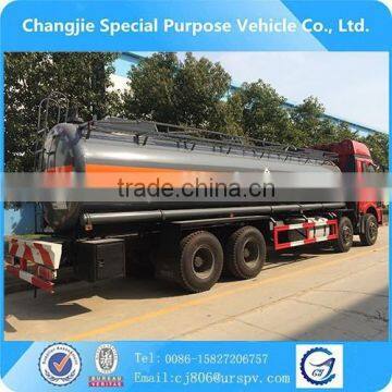 Flat head Chemical liquid car 4-axle