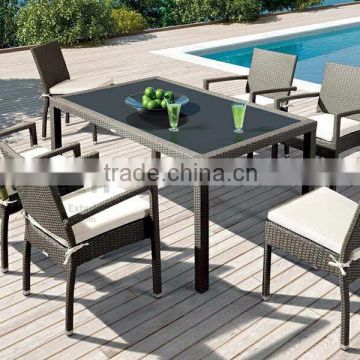 Outdoor dining set - Evergreen Wicker Furniture - PE Patio Furniture