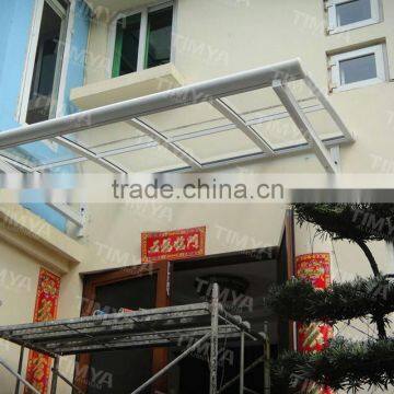 2015 decorative small aluminum awning bat wing awning