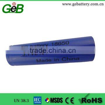 Hot Seller Rechargeable GEB 3.7V2400mah 18650 Li-ion Battery photo-4