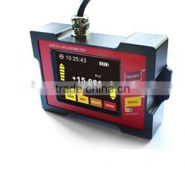 New Invention High Accuracy Digital Protractor Slope Sensor With Touch Screen Using External Power Supply DC9-36V