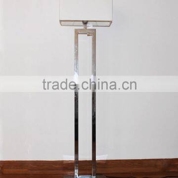 Indoor Chrome Base Rectangle Floor Lamp With Reading Light,Rectangle Floor Lamp With Reading Light F1005 Supplier's Choice photo-4