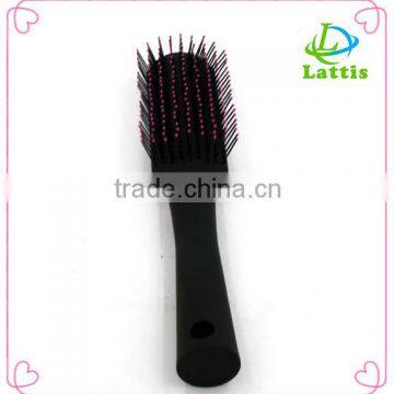 handle plastic hair brush and comb sets for hair extensions