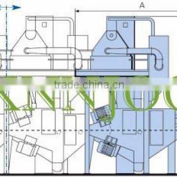 Foundry Cleaning Strip Descaline Shot Blasting Machine