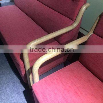 PVC leather with yangbuck design for handbag and sofa, chair usage