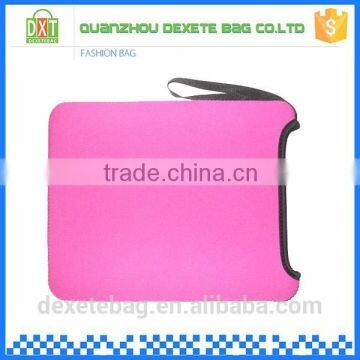 Low price pink neoprene laptop sleeve wholesale