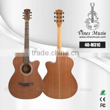 oem cutaway korean acoustic guitar factory price