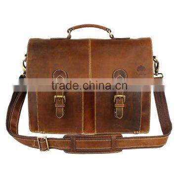 Leather Messenger Bag Leather Laptop Bag for Men